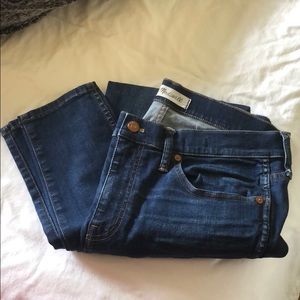 LIKE NEW madewell 9” high riser skinny skinny jean